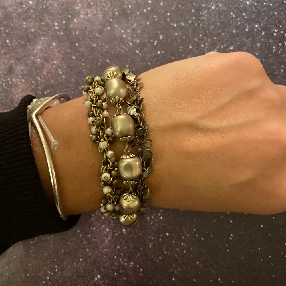 Vintage multi layered bracelet